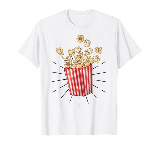 Retro vintage Popcorn - for cinema and living room - popcorn T-Shirt