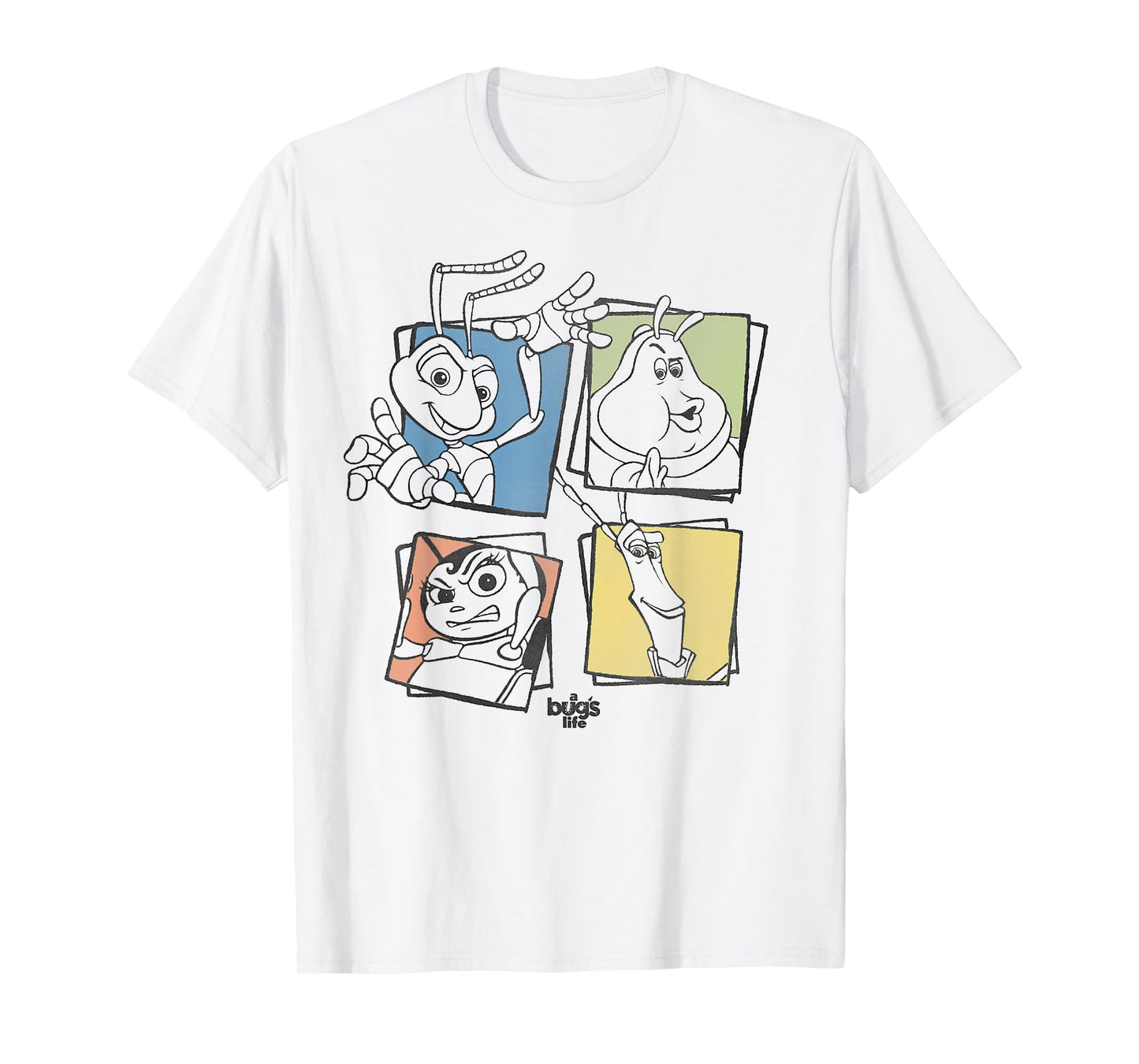 Disney Pixar A Bug's Life Group Shot Box Up T-Shirt