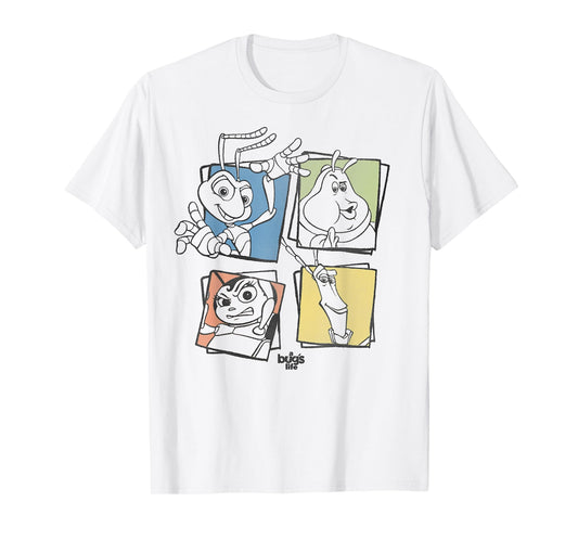 Disney Pixar A Bug's Life Group Shot Box Up T-Shirt
