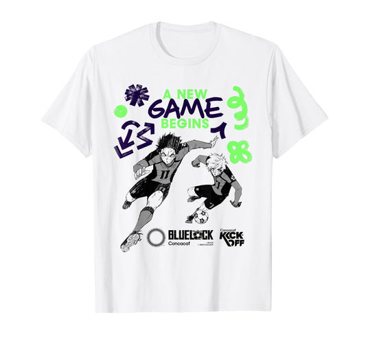 Blue Lock x Concacaf - “Isagi & Nagi Kick Off” T-Shirt