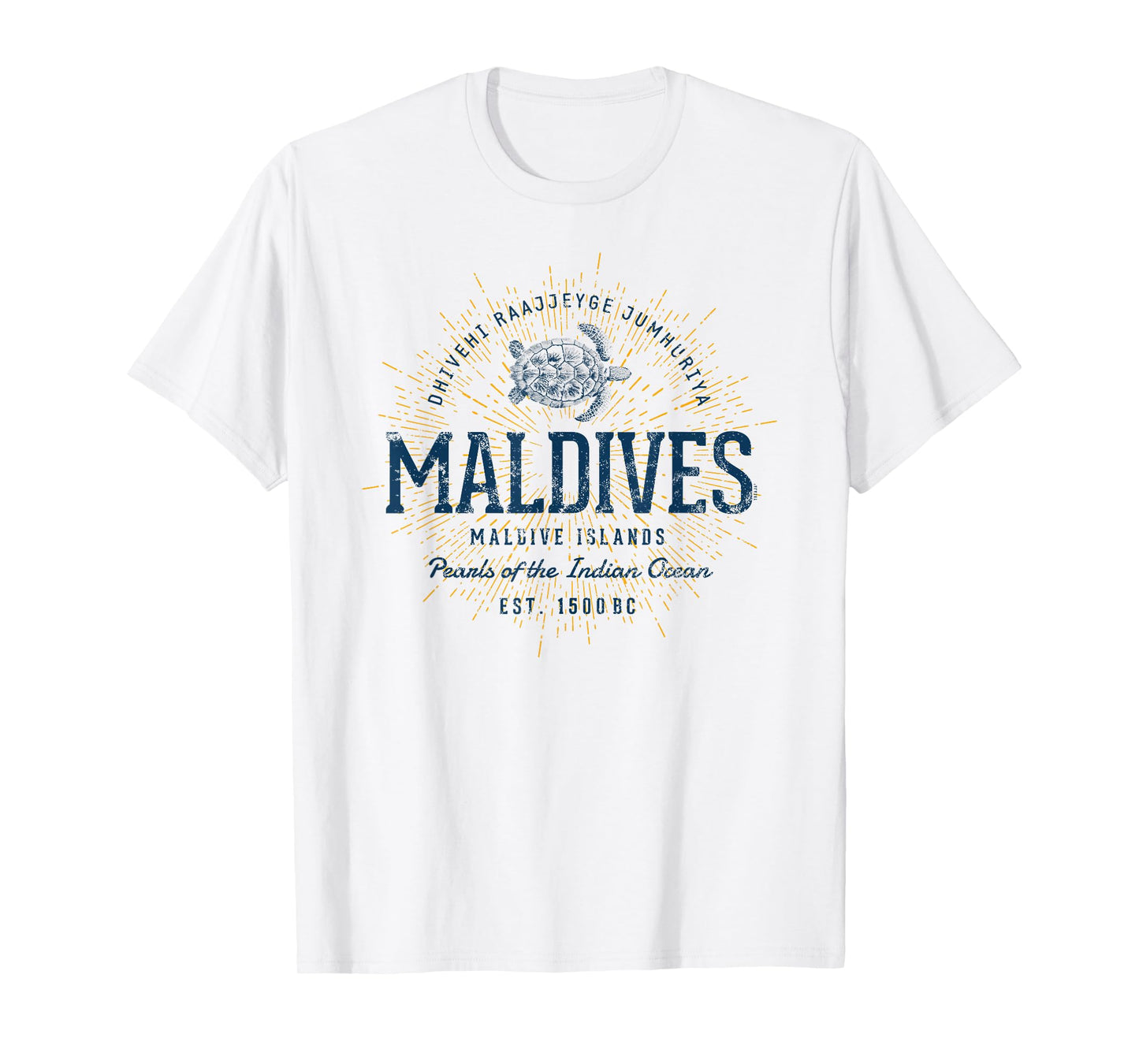 Vintage Maldives Retro T-Shirt