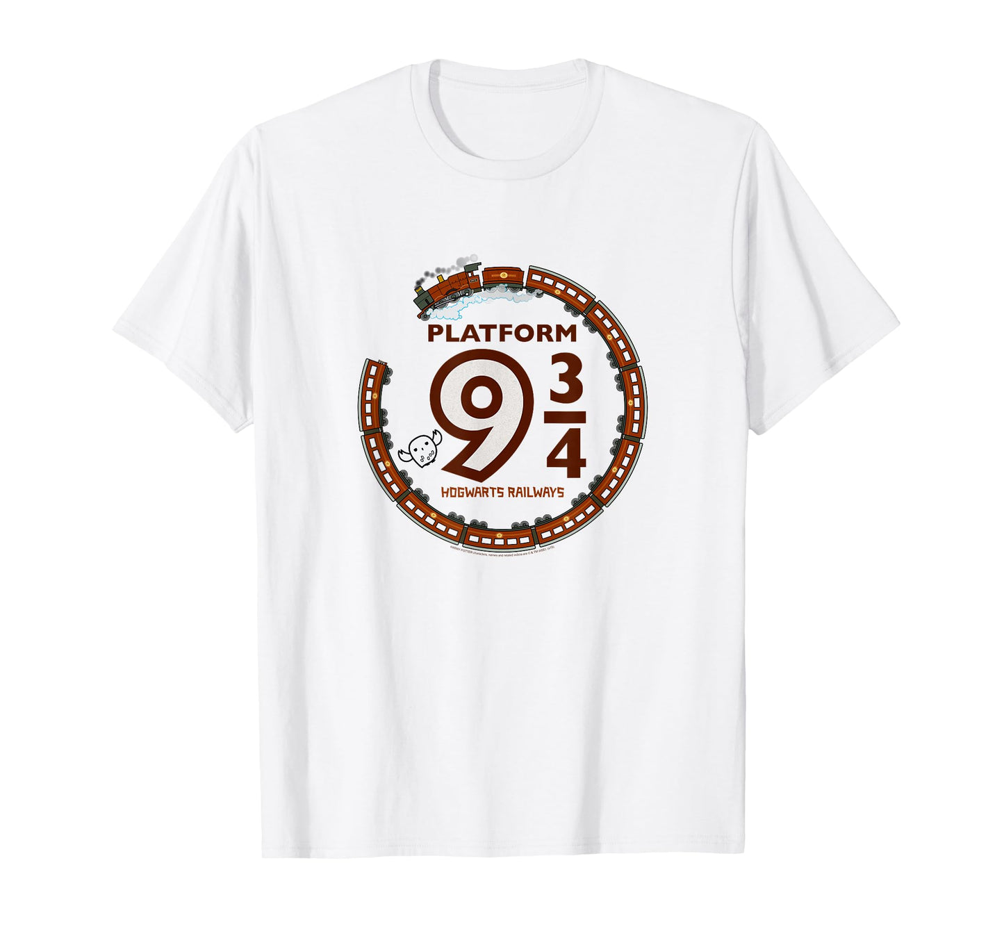 Harry Potter Platform 9 3/4 Hogwart Railways T-Shirt