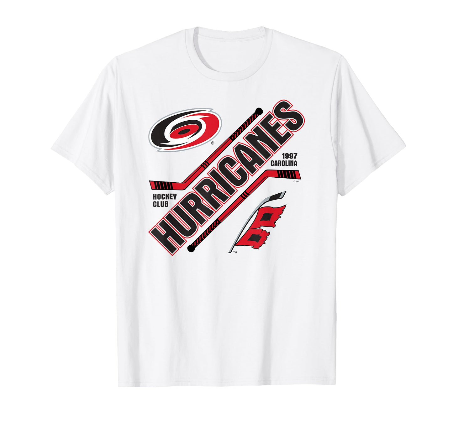 Carolina Hurricanes Force Heather Gray Officially Licensed T-Shirt