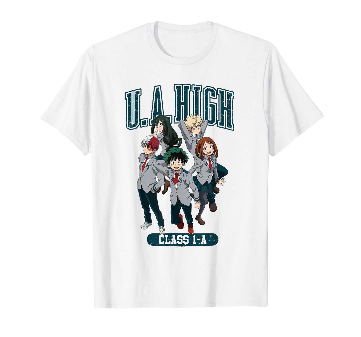 My Hero Academia UA High Class-1A Uniform Anime T-Shirt