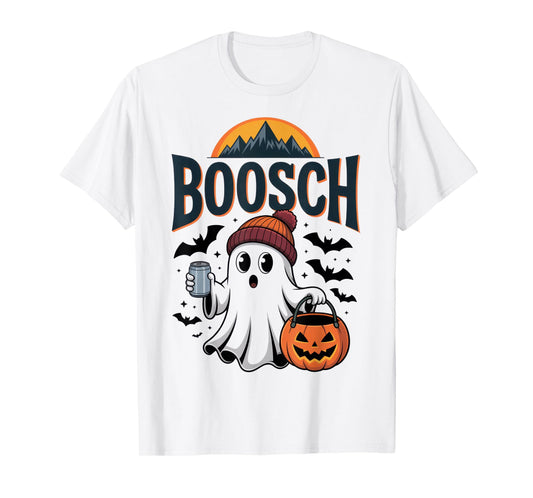 Boosch Ghost Party Vibe for Halloween Enthusiasts T-Shirt