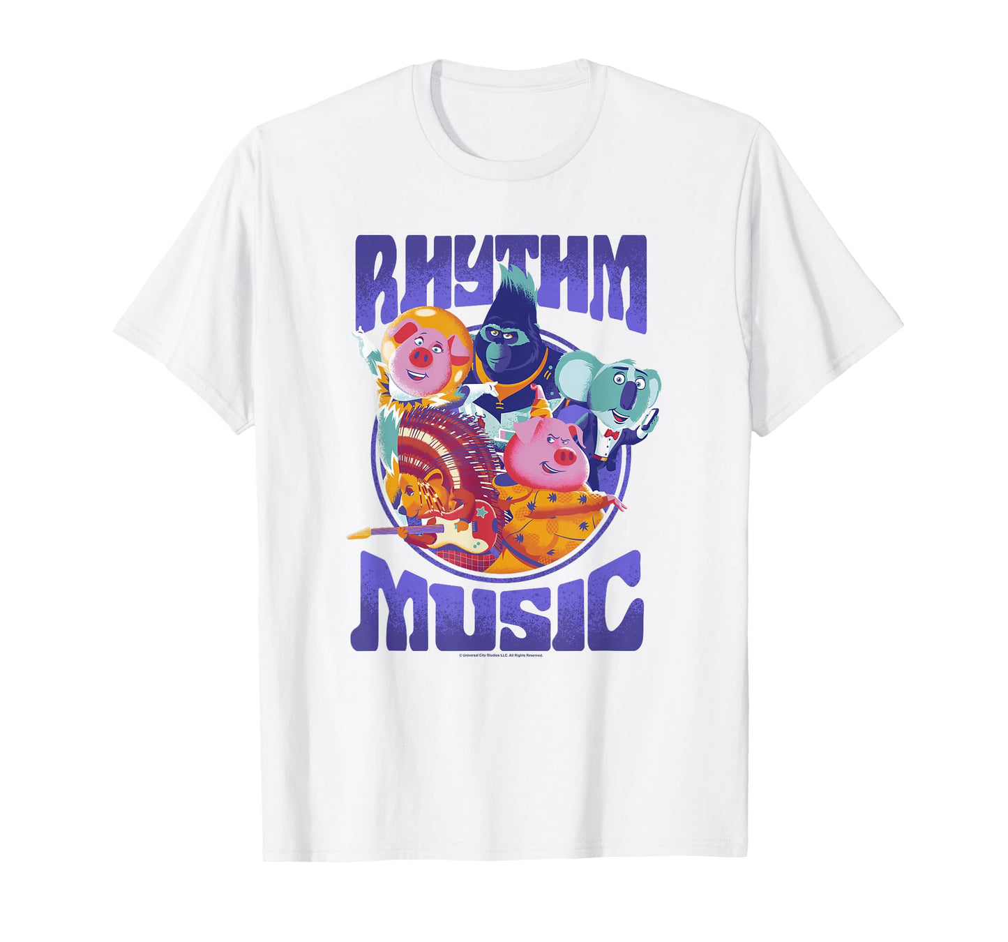 Sing 2 Rhythm and Music Group Poster T-Shirt