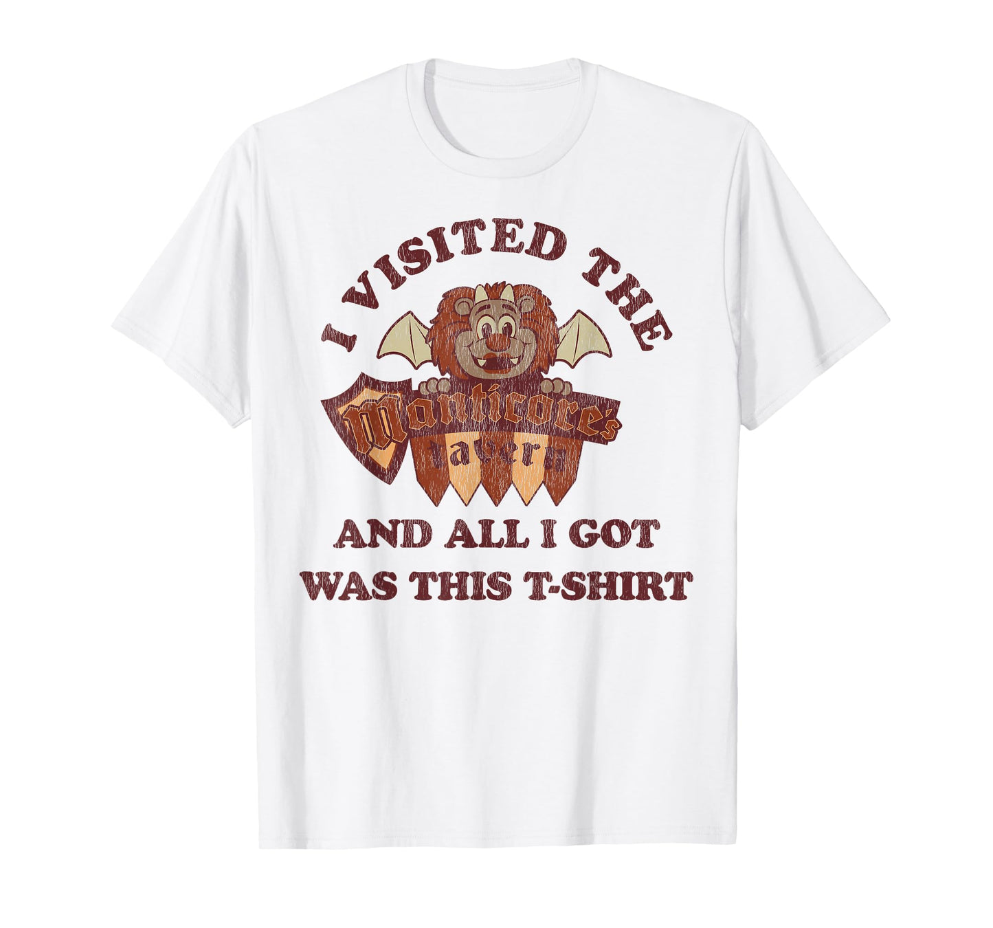 Disney Pixar Onward Manticore's Tavern Souvenir T-Shirt