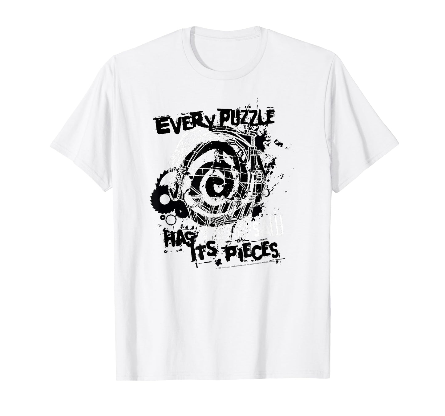 Saw Every Puzzle Has Its Pieces Horror Movie T-Shirt
