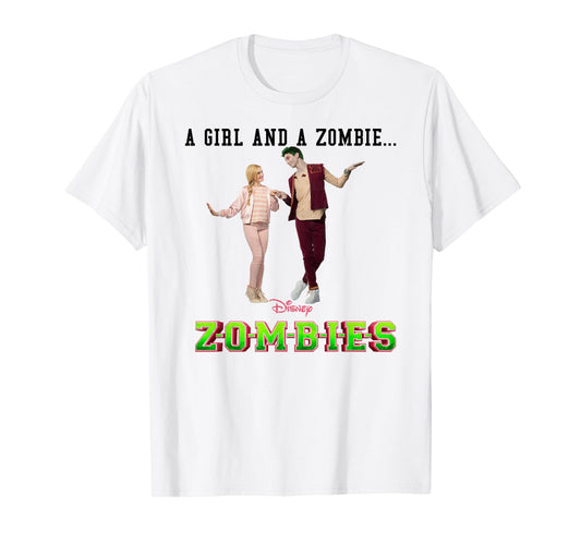 Disney - Zombies A Girl and A Zombie T-Shirt