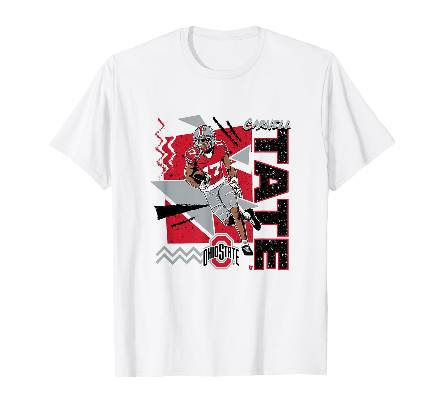 Ohio State Football: Carnell Tate 90s Style T-Shirt