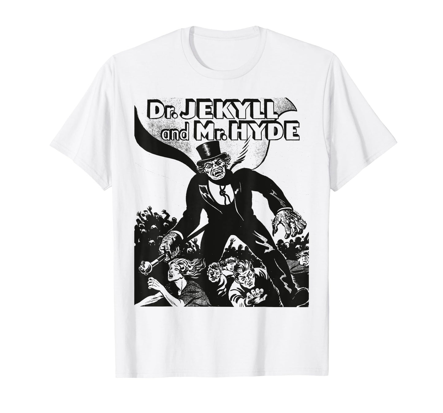 Dr. Jekyll & Mr. Hyde Horror Retro Halloween Monster T-Shirt