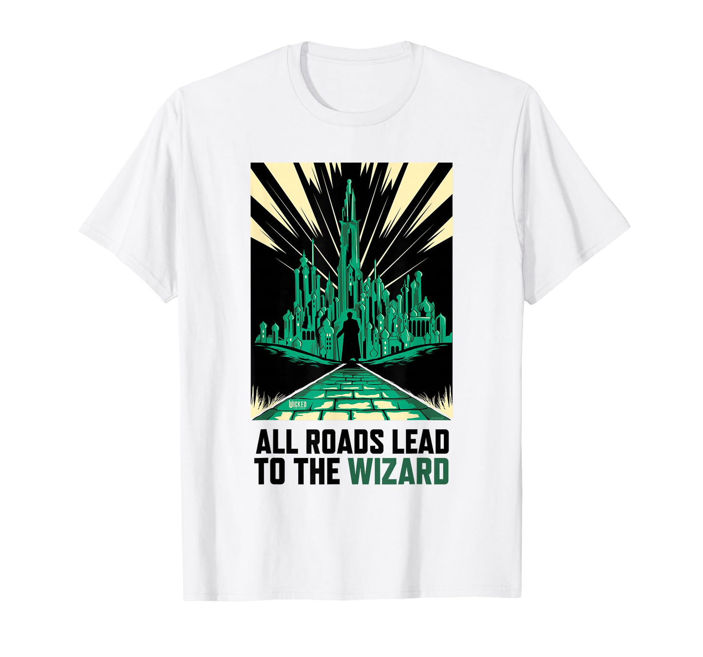 Wicked: For Good All Roads Lead to the Wizard T-Shirt