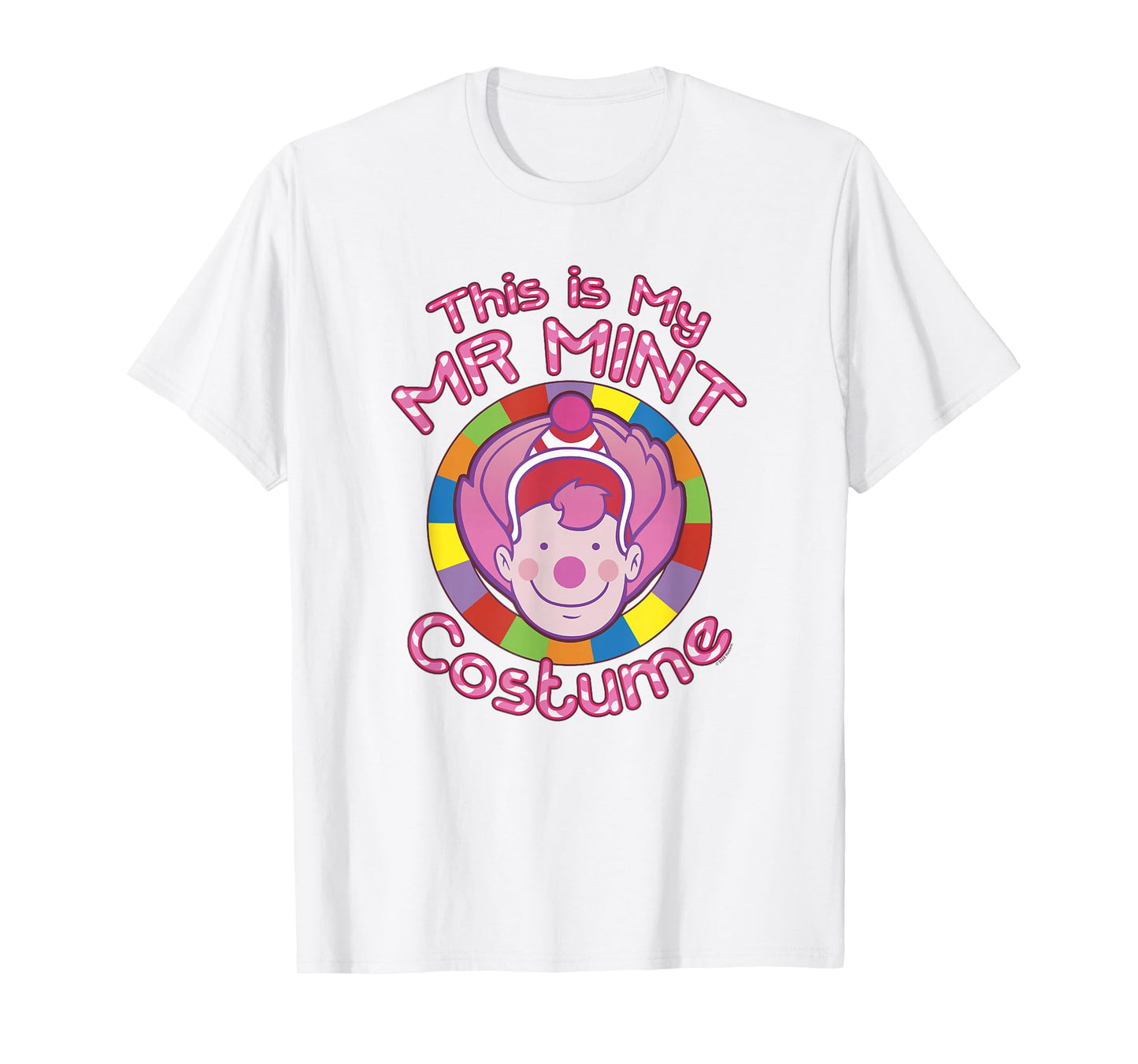 Candy Land Halloween This Is My Mr Mint Costume T-Shirt