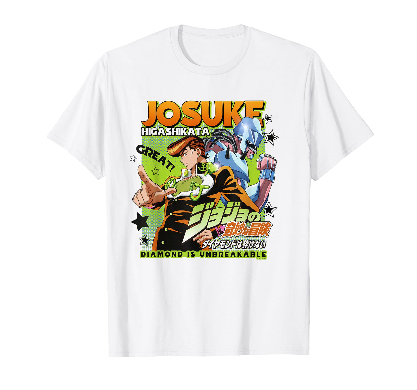 JoJo's Bizarre Adventure Josuke Magazine Cover Anime T-Shirt