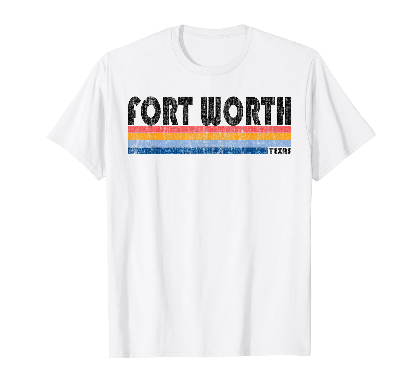 Vintage 1980s Style Fort Worth TX T-Shirt T-Shirt