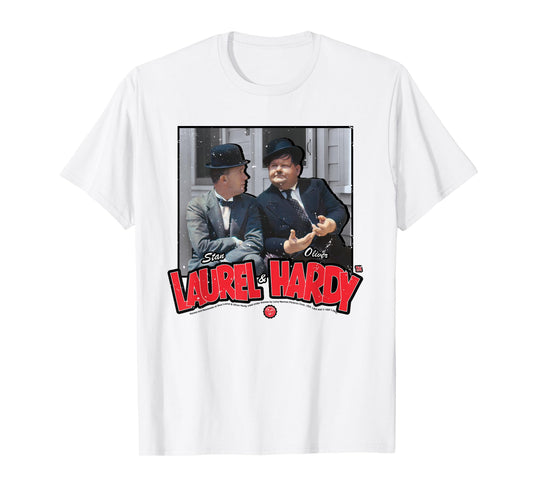 Stan Laurel & Oliver Hardy Comedy Duo T-Shirt