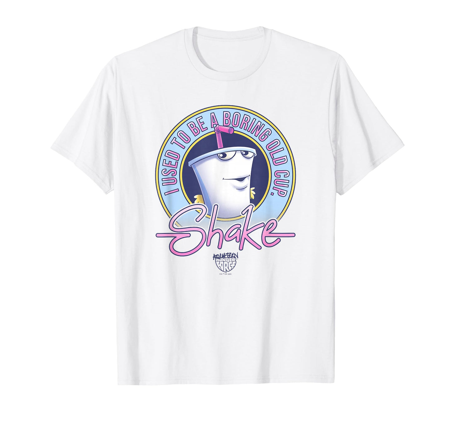 Aqua Teen Hunger Force Master Shake I Used to Be A Cup T-Shirt