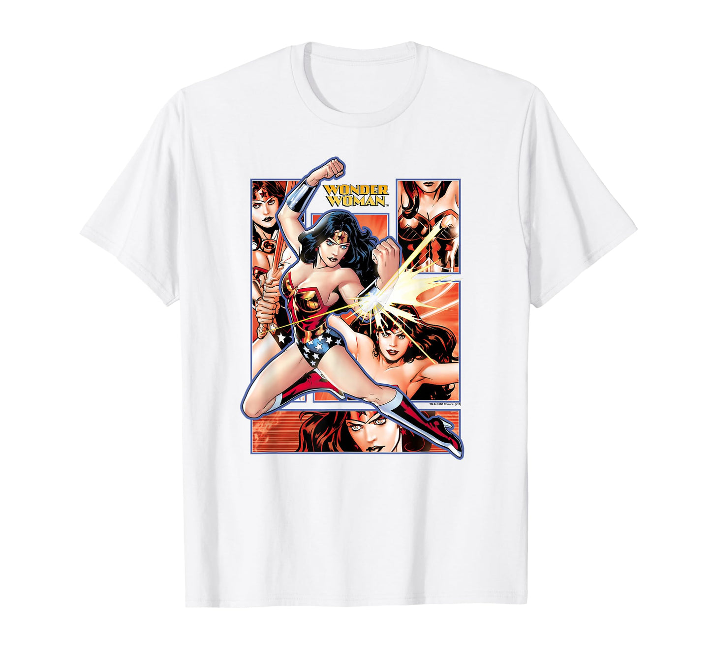 Wonder Woman Comic Panels T-Shirt