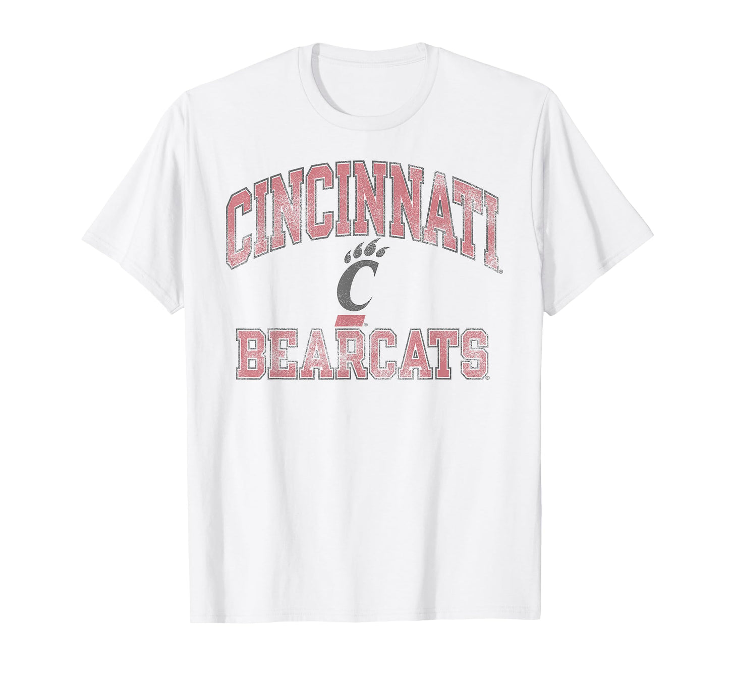Cincinnati Bearcats Vintage Worn Gray Officially Licensed T-Shirt