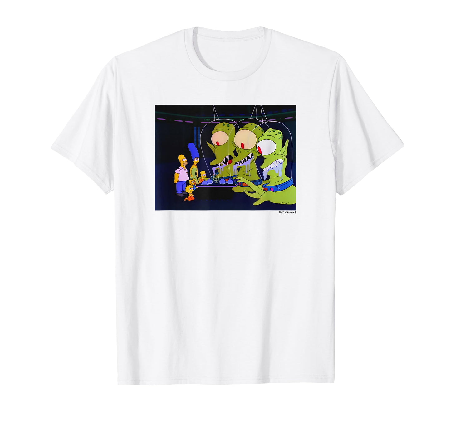 The Simpsons Treehouse Of Horror Alien Halloween T-Shirt