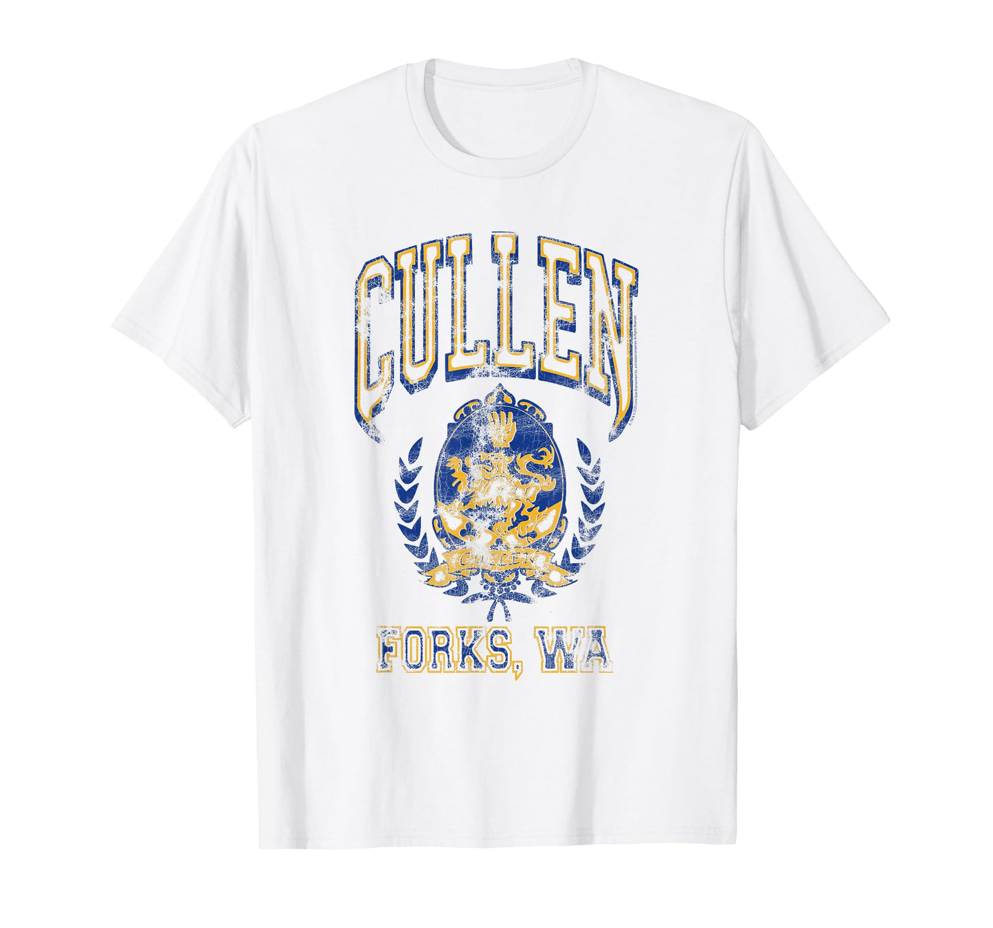 Twilight Saga Cullen Family Vintage Family Crest Movie T-Shirt