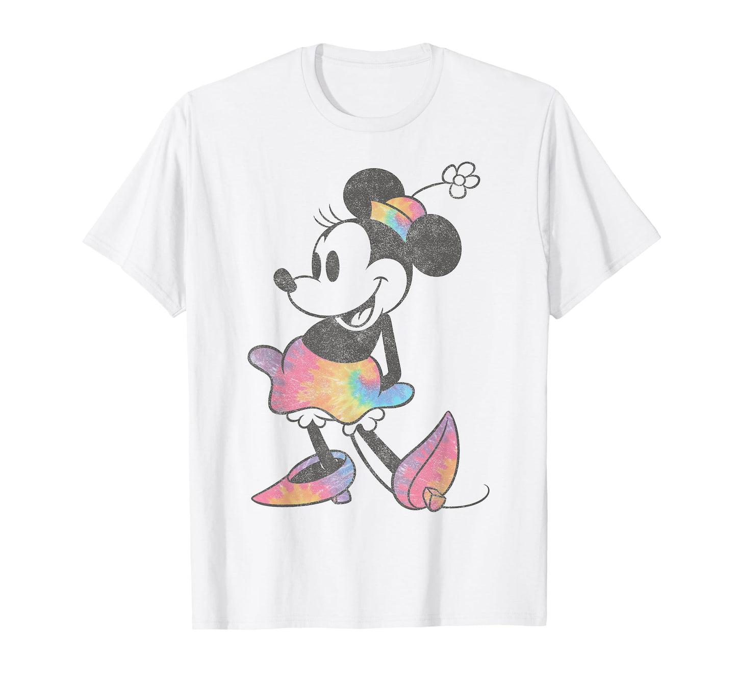 Disney Mickey and Friends Minnie Mouse Tie Dye T-Shirt Small