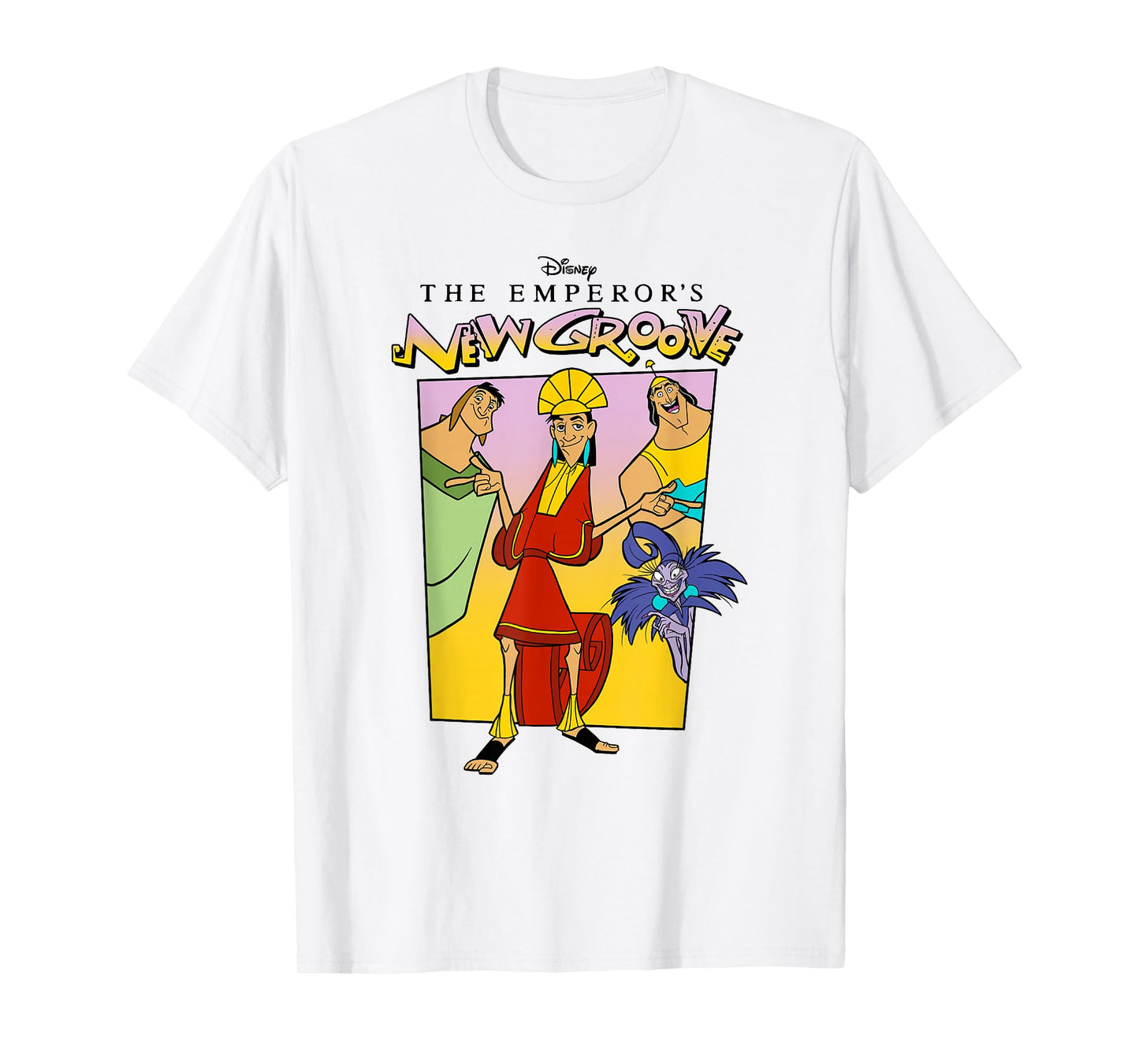 Disney The Emperor's New Groove Group Shot Poster T-Shirt