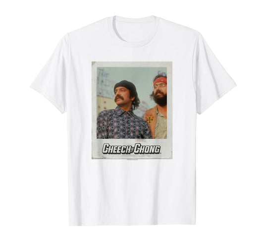 Cheech & Chong's Next Movie Scene Polaroid Picture T-Shirt