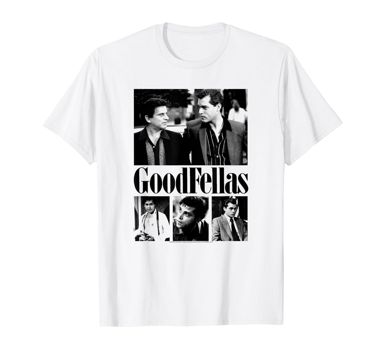 Goodfellas Black and White Collage Scenes Movie T-Shirt