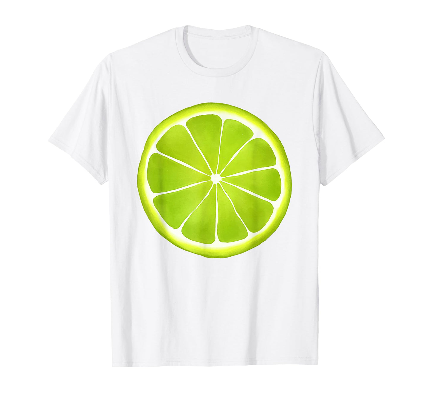 Lime Sliced Fruit Cute Easy Halloween Costume T-Shirt
