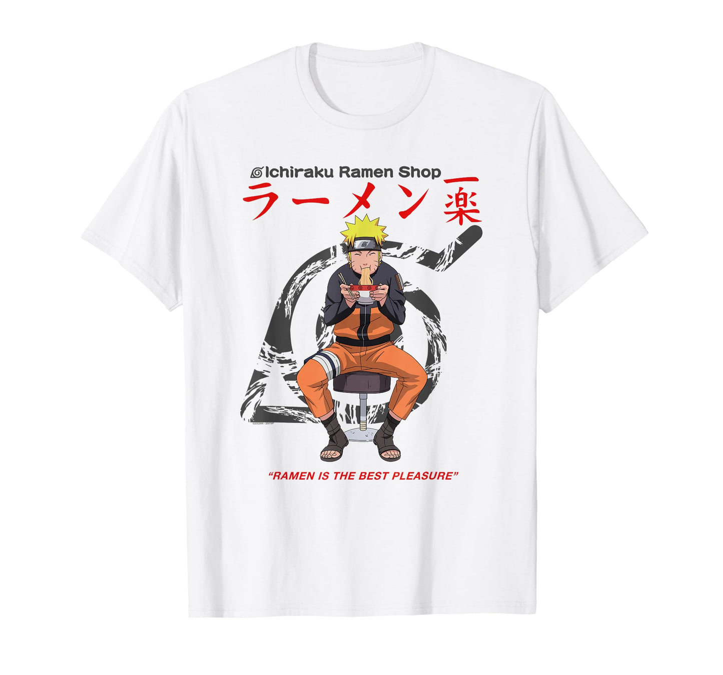 Naruto Shippuden Ichiraku Ramen Shop Naruto Anime T-Shirt
