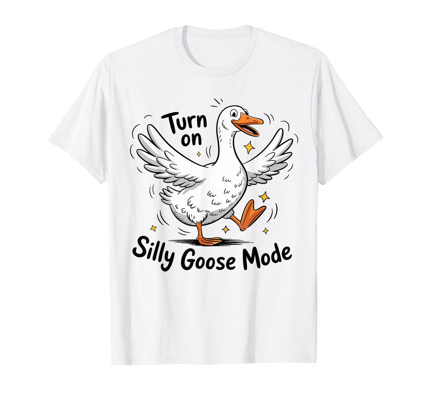 Silly Goose Kids Toddler Funny Animal in a Silly Goose Mood T-Shirt