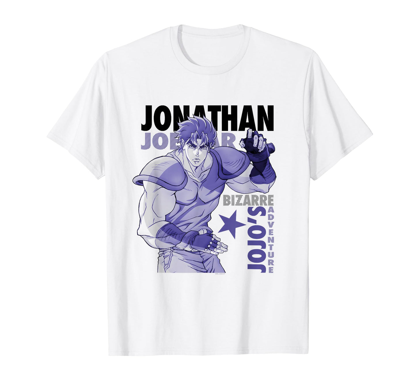 JoJo's Bizarre Adventure Phantom Blood Jonathan Anime T-Shirt
