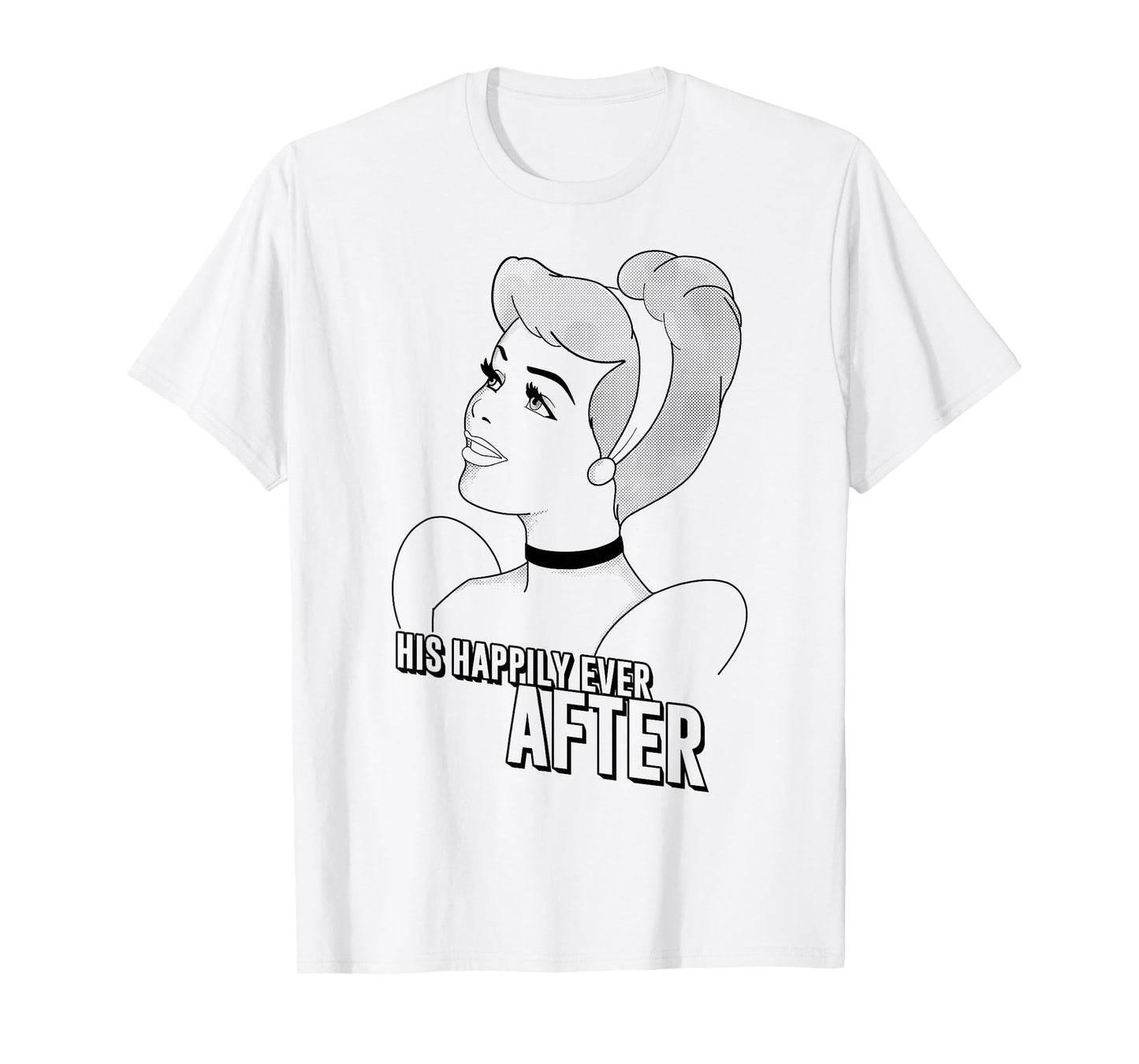 Disney Cinderella His Happily Ever After Graphic T-Shirt T-Shirt