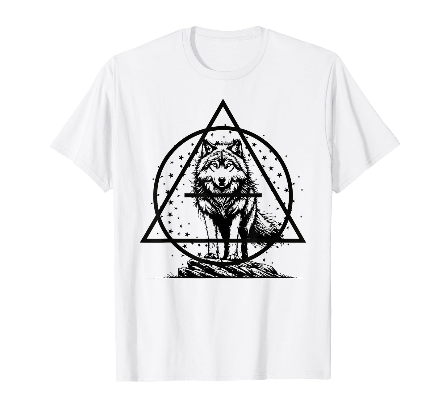 Therian Wolf Theta Delta Symbol T-Shirt