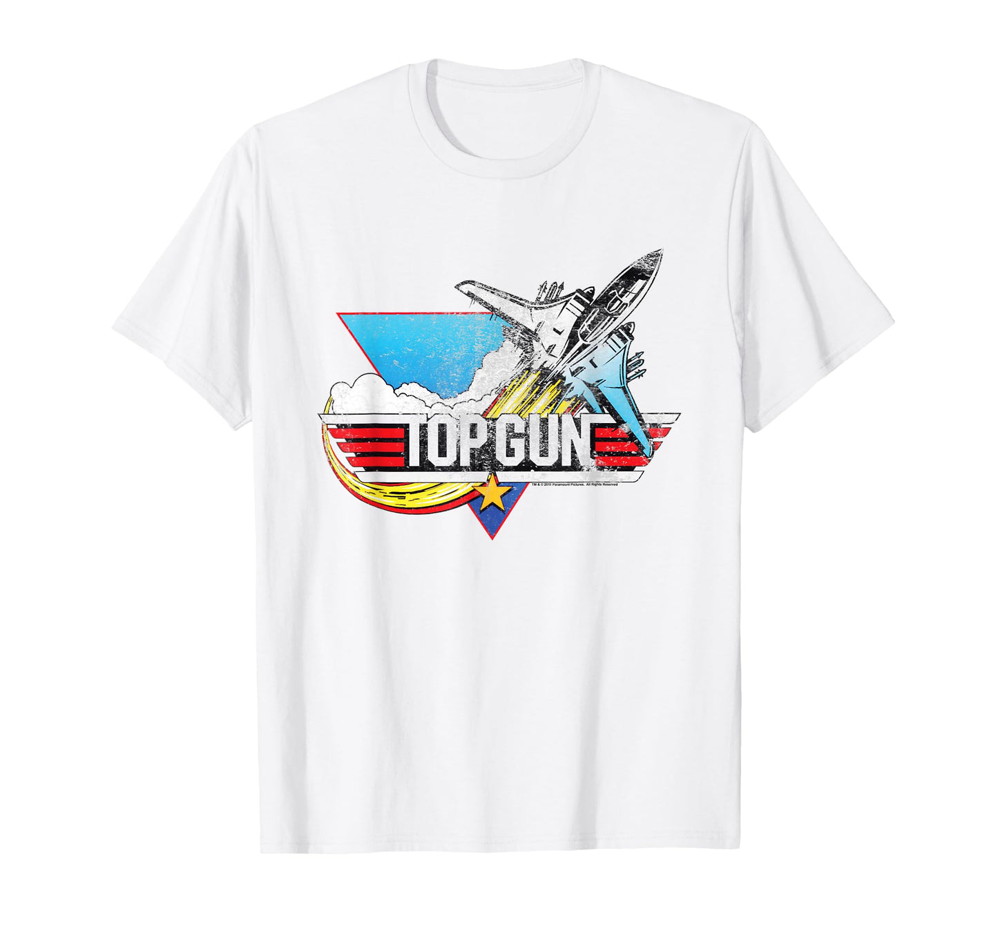 Top Gun Flying Jet T-Shirt
