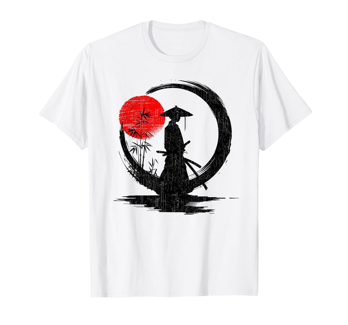 Japanese Samurai Warrior Swordsmen Japan Men Women Kids T-Shirt