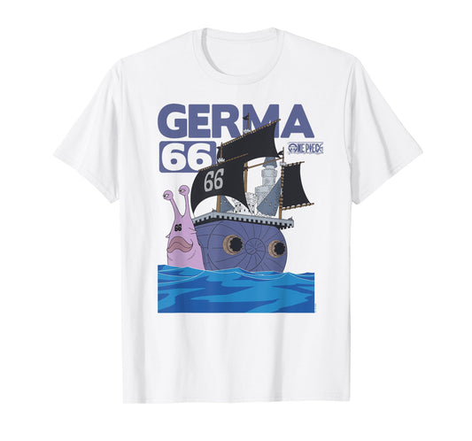 One Piece Anime Germa 66 Ship Sailing the Seas T-Shirt