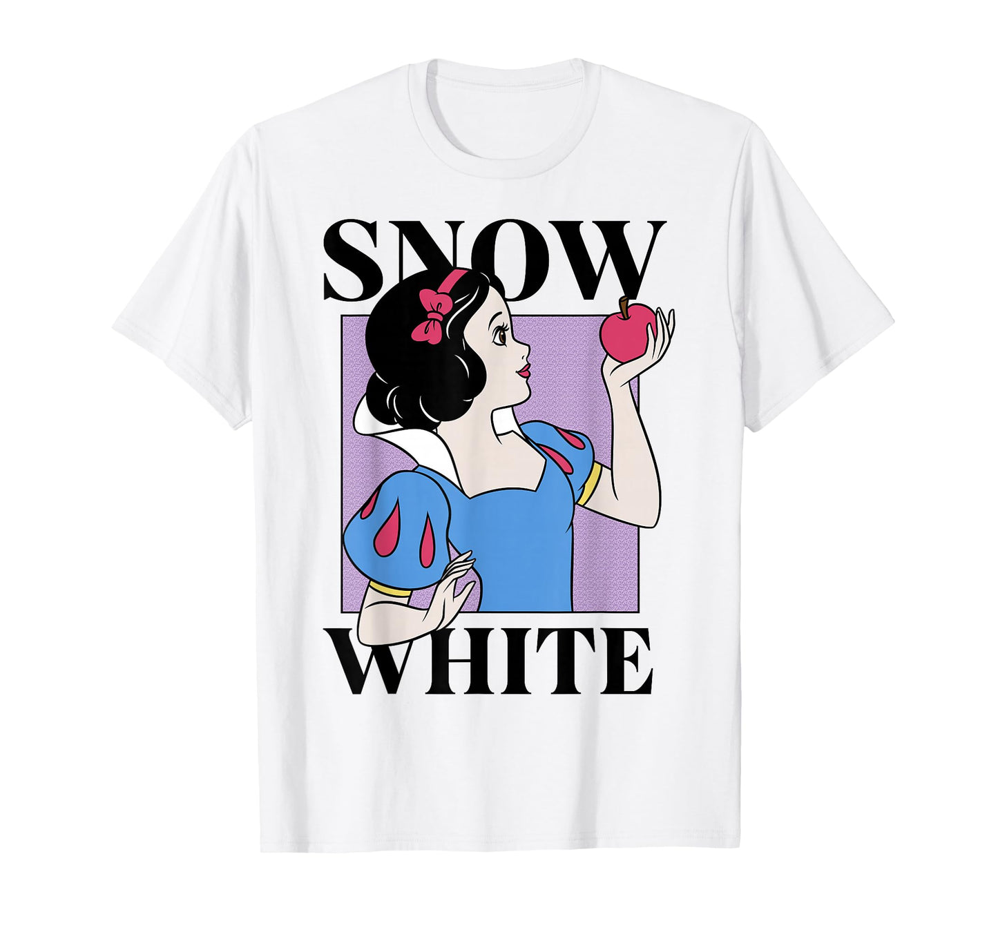 Disney Snow White and The Seven Dwarfs Front & Back Box Up T-Shirt