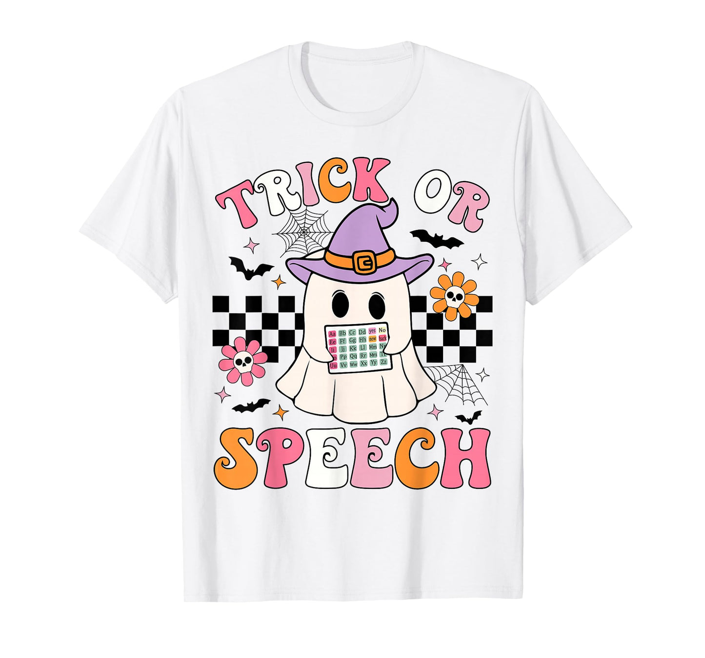 Trick or Speech Funny SLP Halloween Speech Therapy Halloween T-Shirt