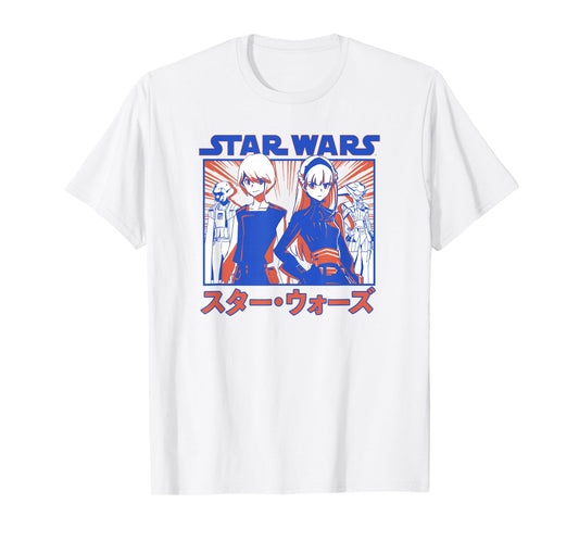 Star Wars Visions Anime Twins T-Shirt