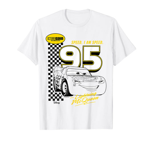 Disney Pixar Cars - Lightning McQueen 95 I Am Speed T-Shirt