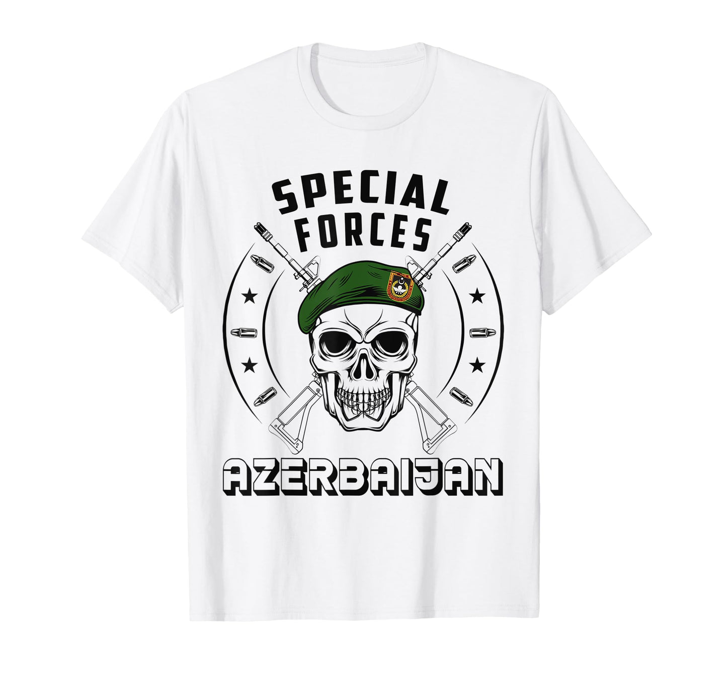 Azerbaijani Special Force Army Azerbaijan Military Patriot T-Shirt