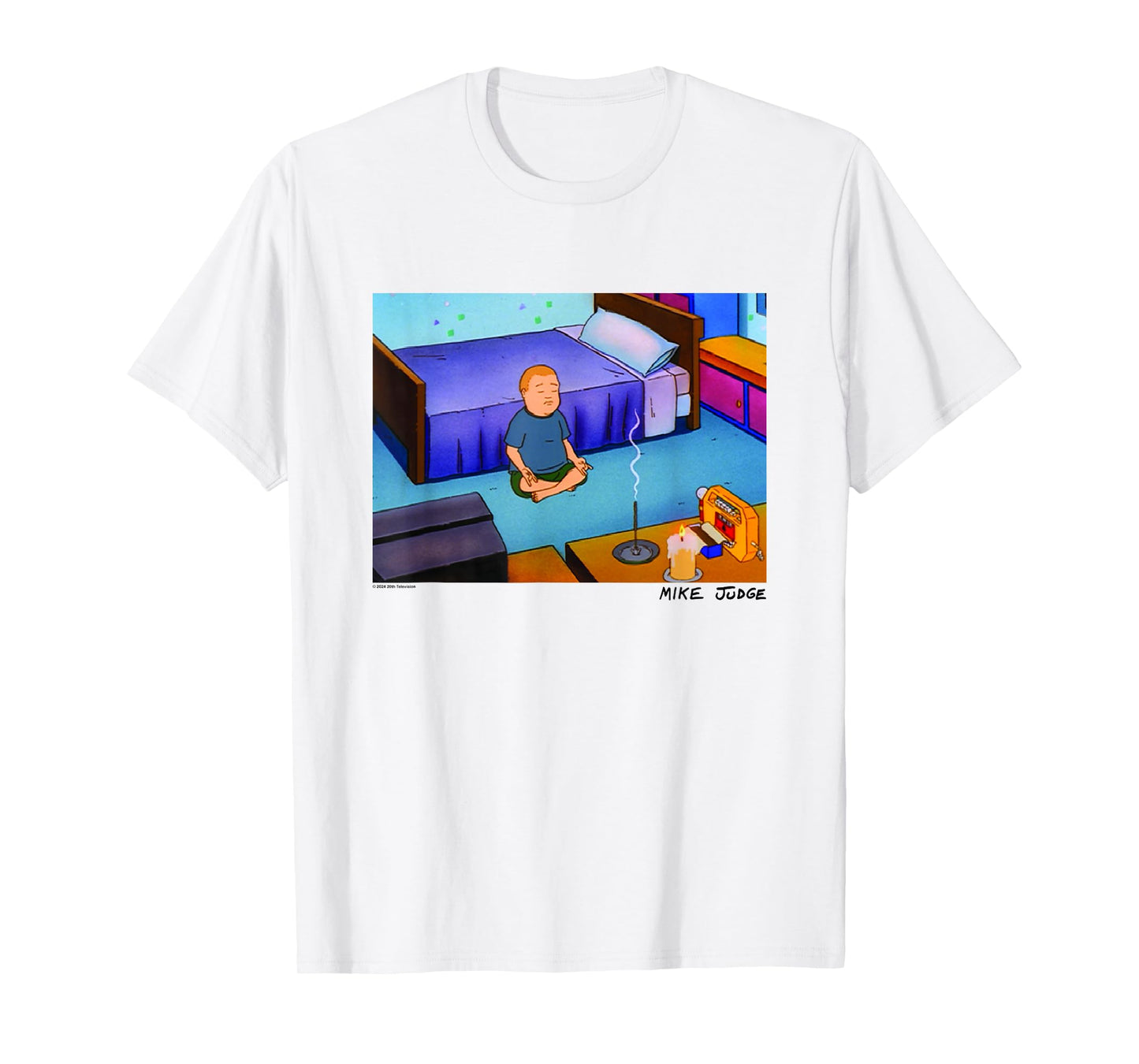 King of The Hill Bobby Hill Inner Peace Big Chest Poster T-Shirt