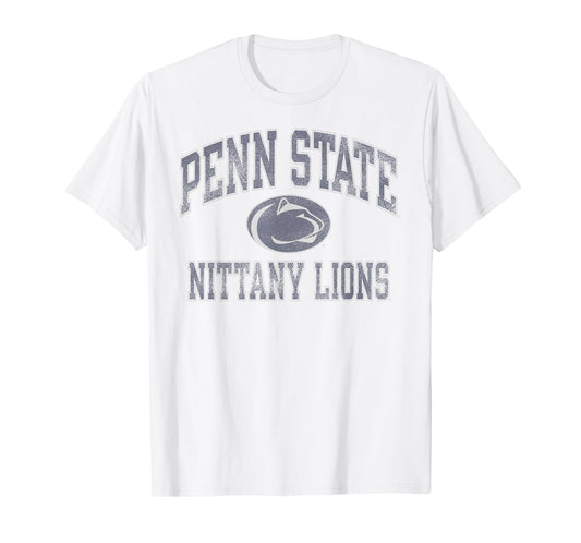 Penn State Nittany Lions Vintage Worn Gray T-Shirt