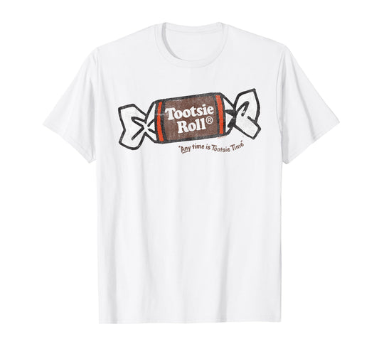 Tootsie Roll Retro Sketched Wrapper Candy T-Shirt