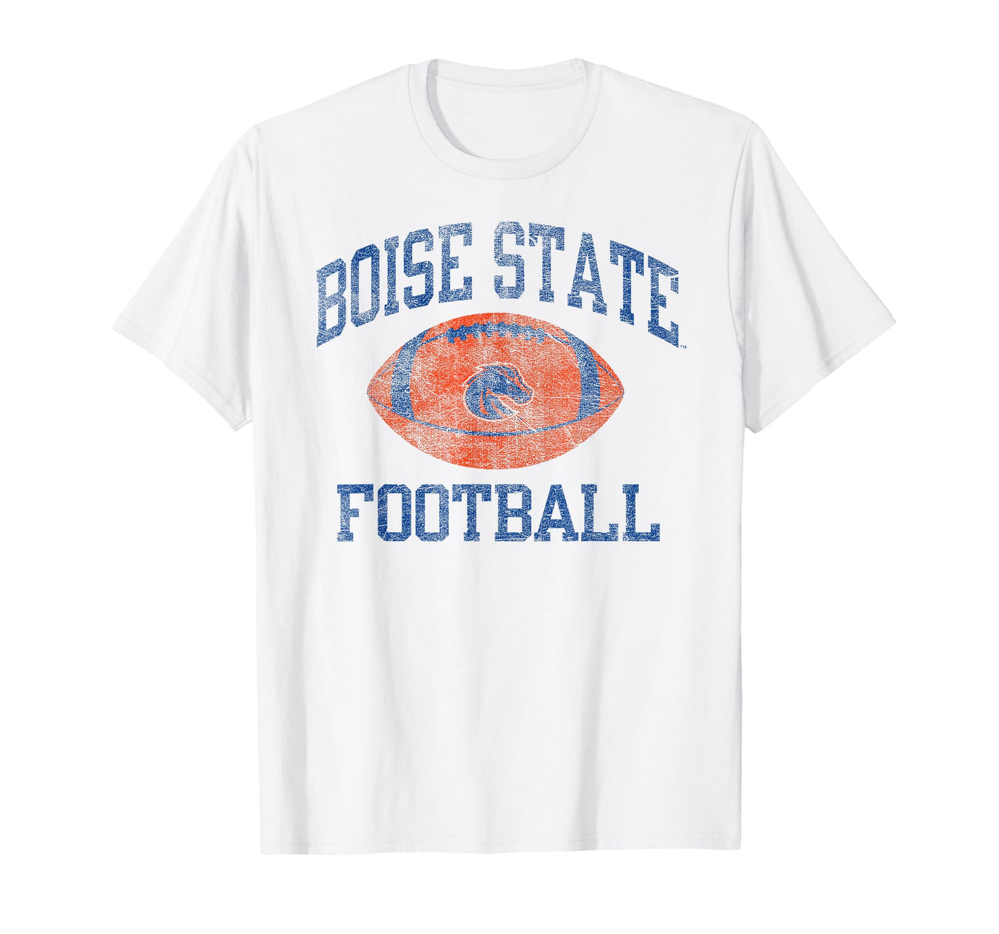 Boise State Broncos Football Intensity White T-Shirt