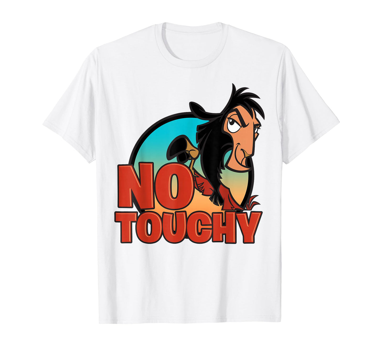 Disney Emperor's New Groove No Touchy Smirky Graphic T-Shirt T-Shirt