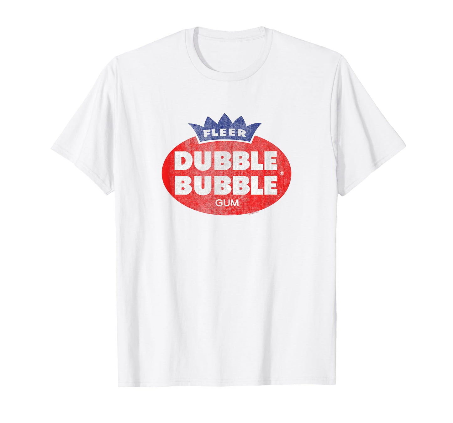Dubble Bubble Classic Oval Logo Bubblegum Candy T-Shirt