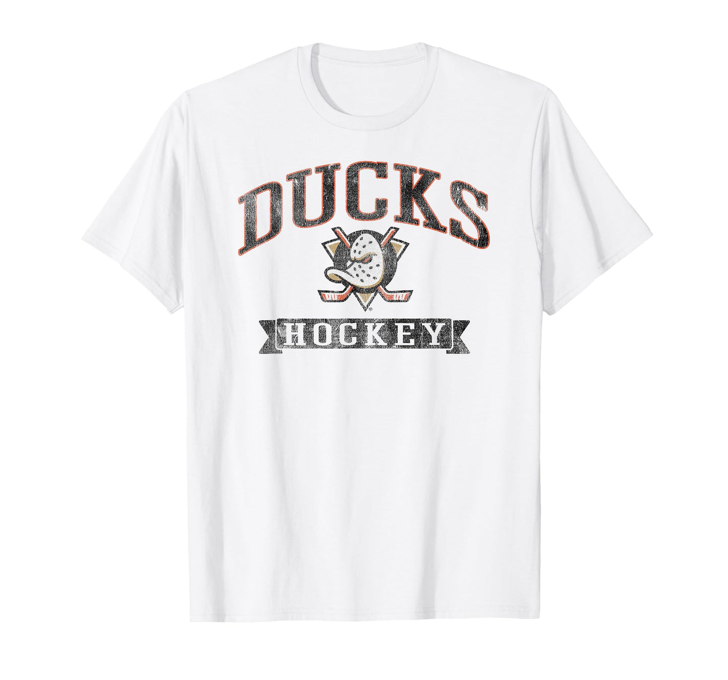 Anaheim Ducks Vintage Hockey Gray NHL Officially Licensed T-Shirt